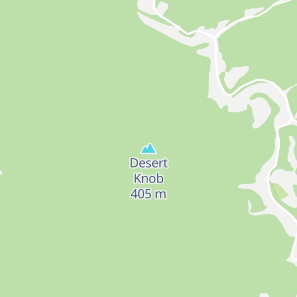 Map of Desert Knob