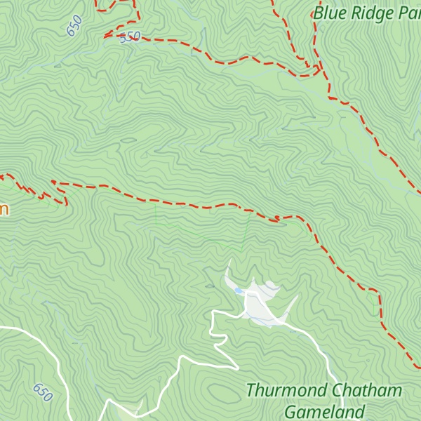 Map of Bell Knob