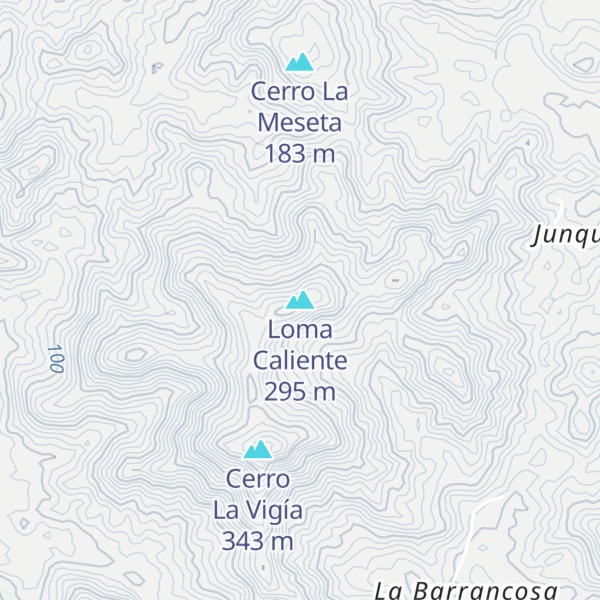 Map of Loma Caliente