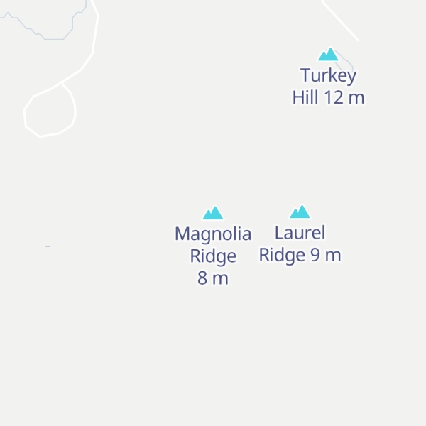 Map of Magnolia Ridge
