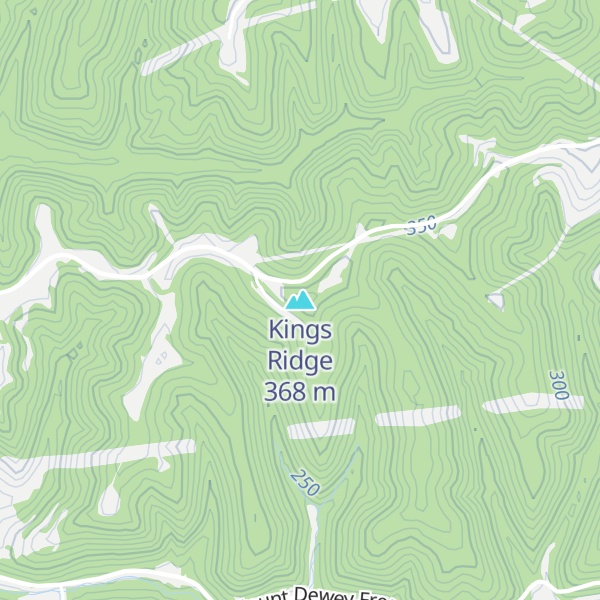 Map of Kings Ridge