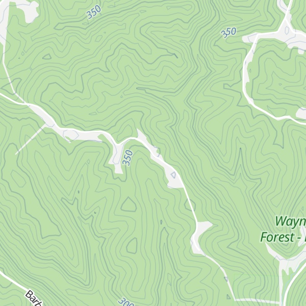 Map of Weber Ridge