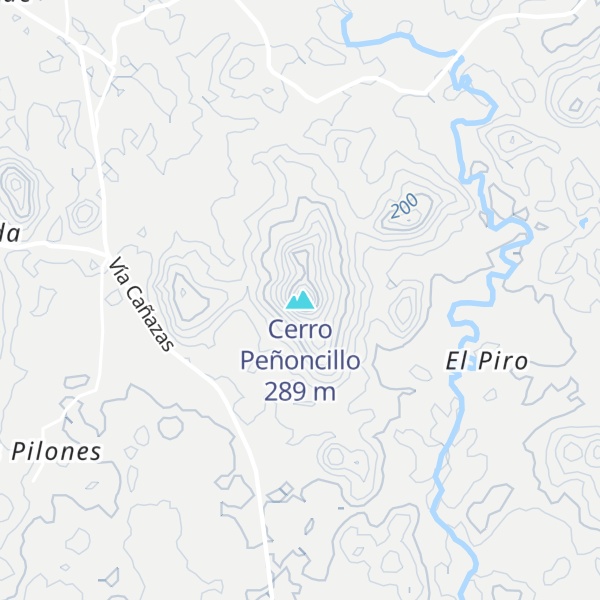 Map of Cerro Peñoncillo