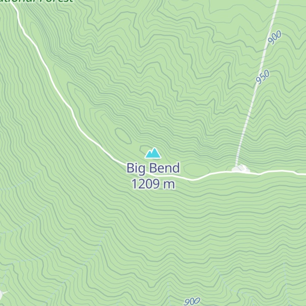 Map of Big Bend