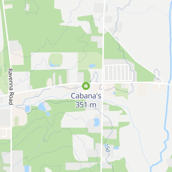 Map of Cabana's