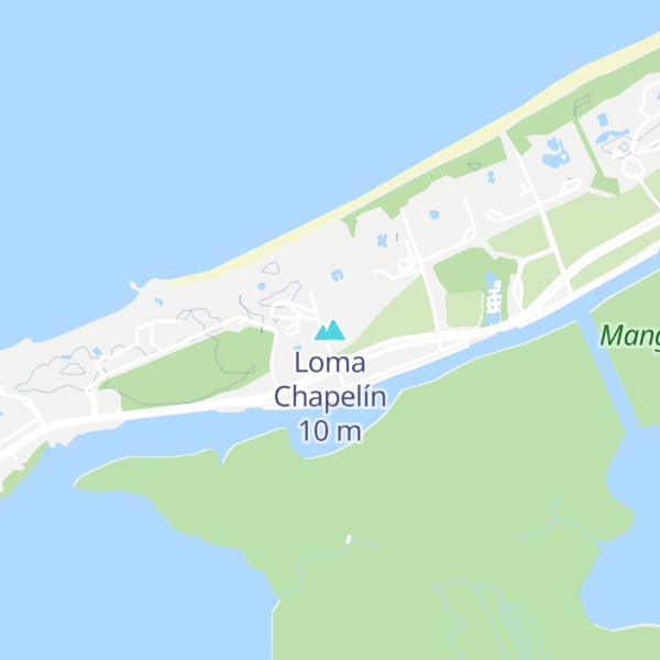 Map of Loma Chapelín