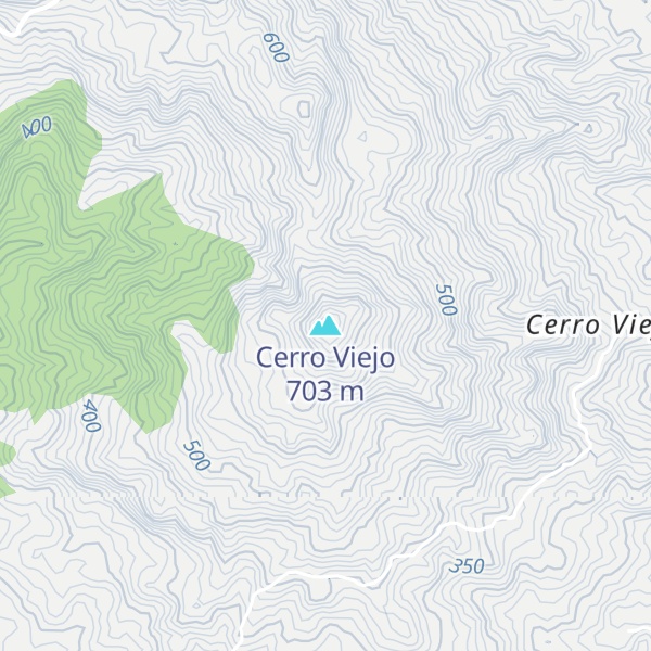 Map of Cerro Viejo