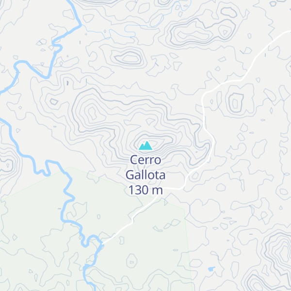 Map of Cerro Gallota