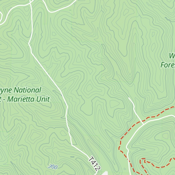Map of Haystack Hill