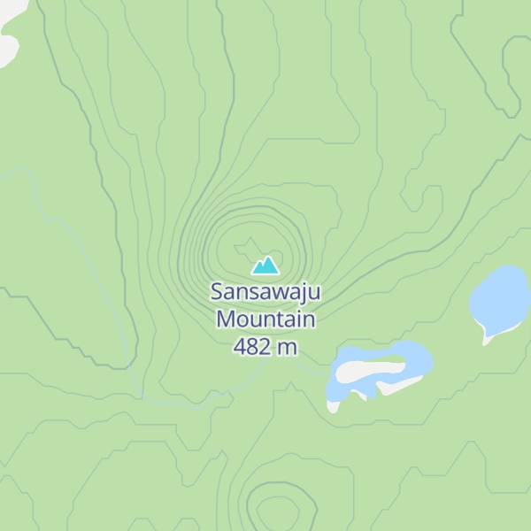Map of Sansawaju Mountain