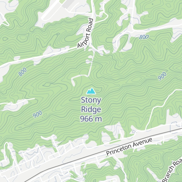 Map of Stony Ridge