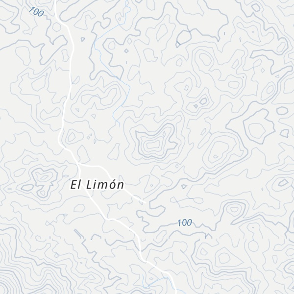 Map of Cerro Grande