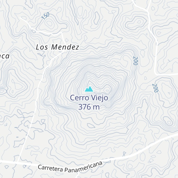 Map of Cerro Viejo