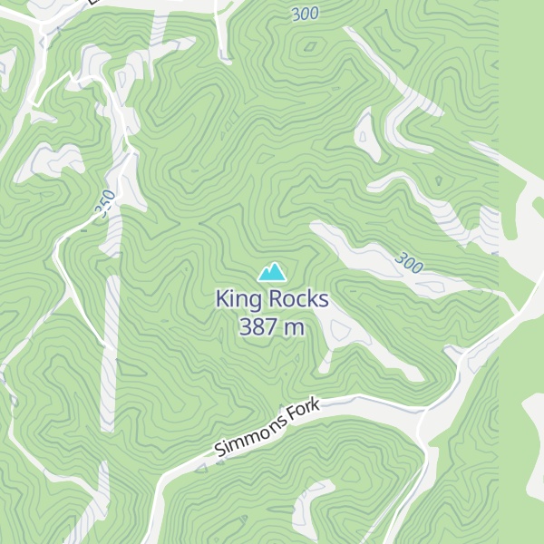 Map of King Rocks