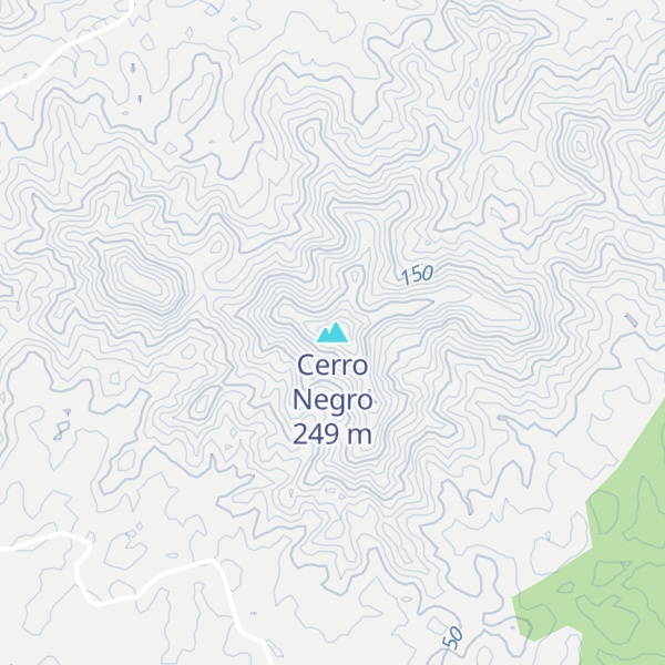 Map of Cerro Negro