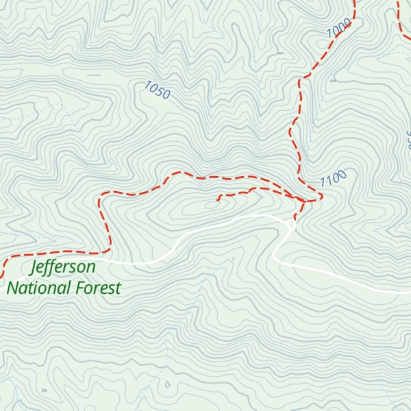 Map of Comers Rock