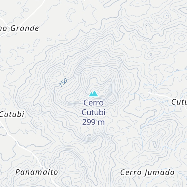 Map of Cerro Cutubi