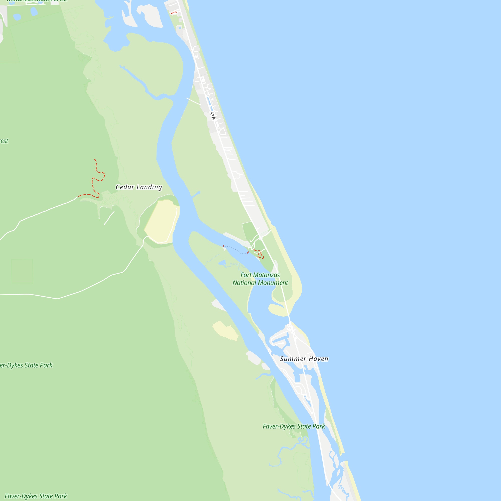Visitors Center map