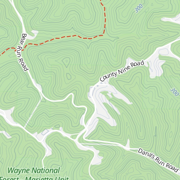 Map of Pine Ridge
