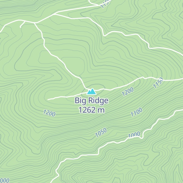 Map of Big Ridge
