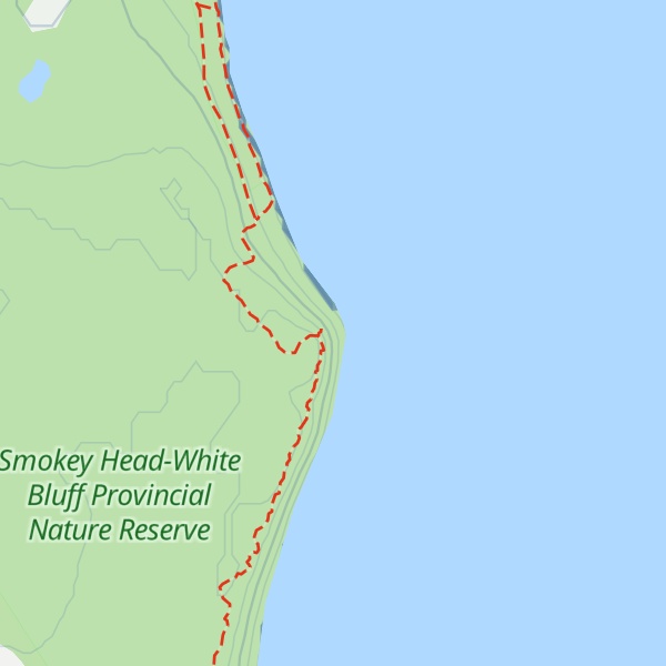 Map of Smokey Head