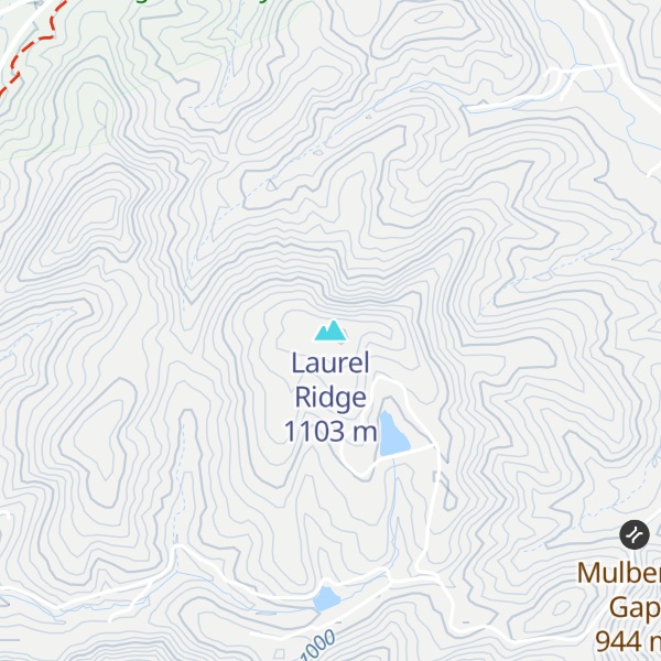 Map of Laurel Ridge
