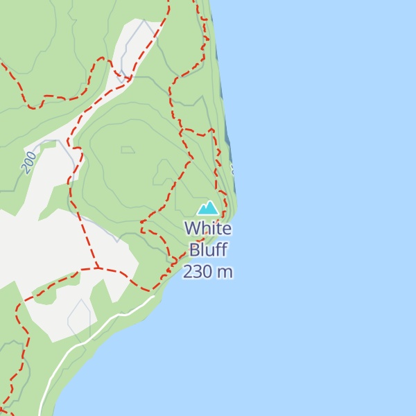 Map of White Bluff