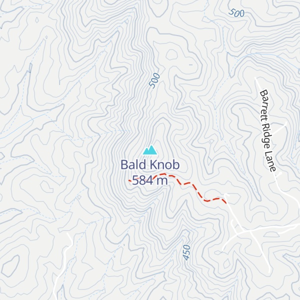 Map of Bald Knob