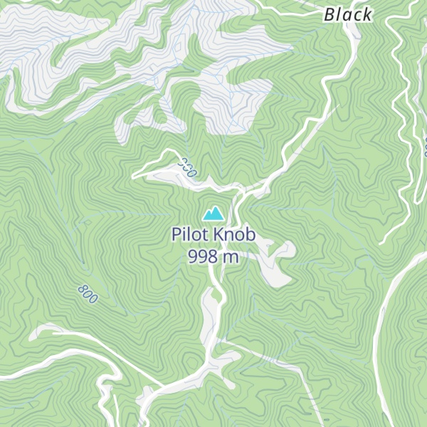 Map of Pilot Knob