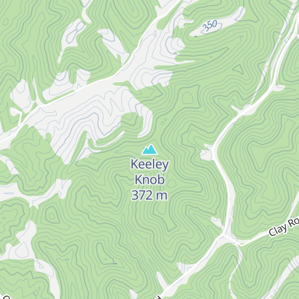 Map of Keeley Knob
