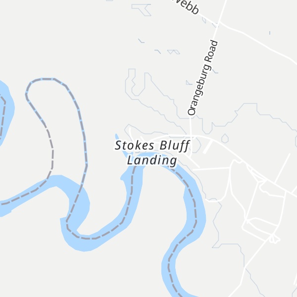 Map of Stokes Bluff