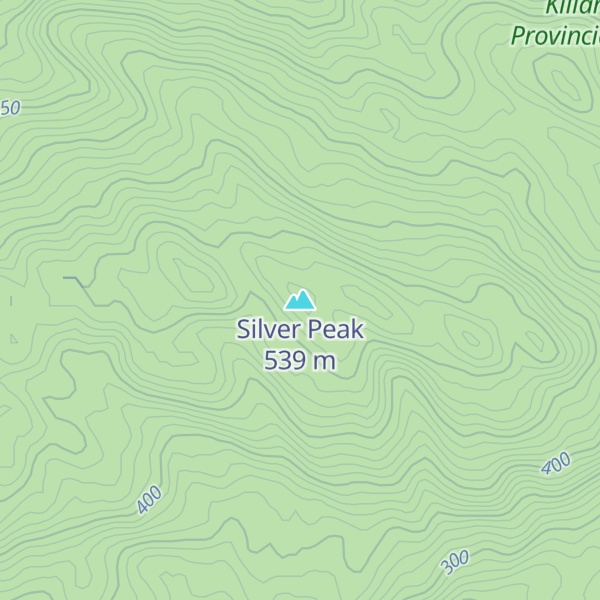 Map of Silver Peak