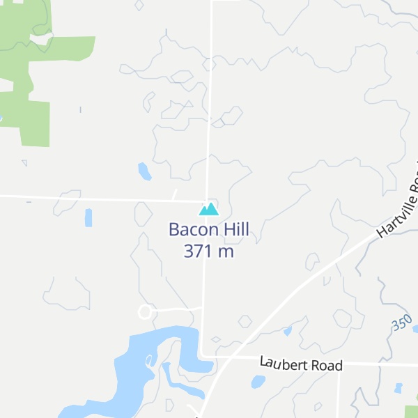 Map of Bacon Hill