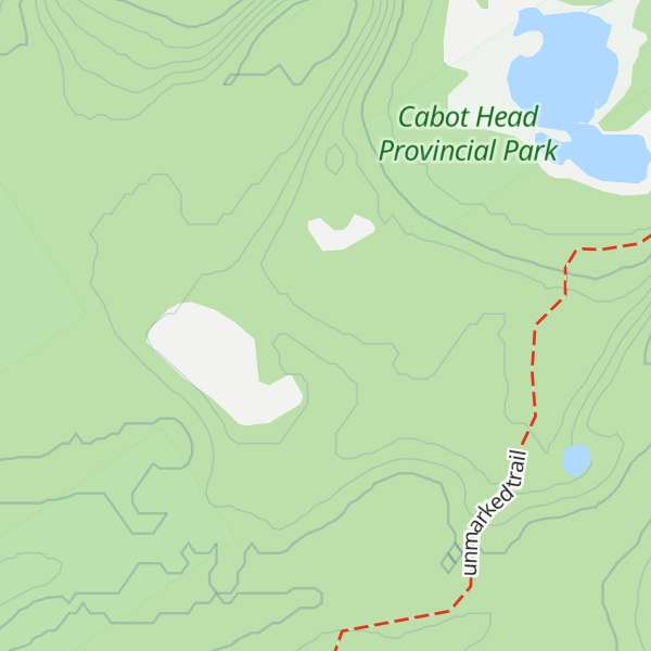 Map of Cabot Head