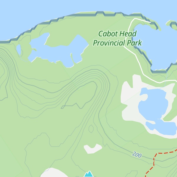 Map of Middle Bluff