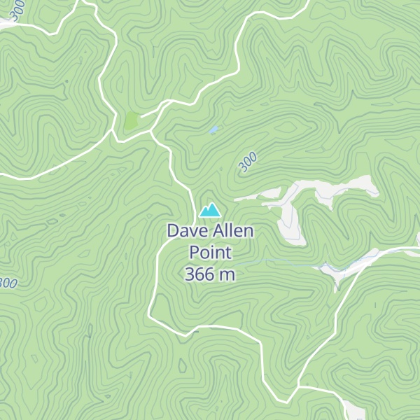 Map of Dave Allen Point