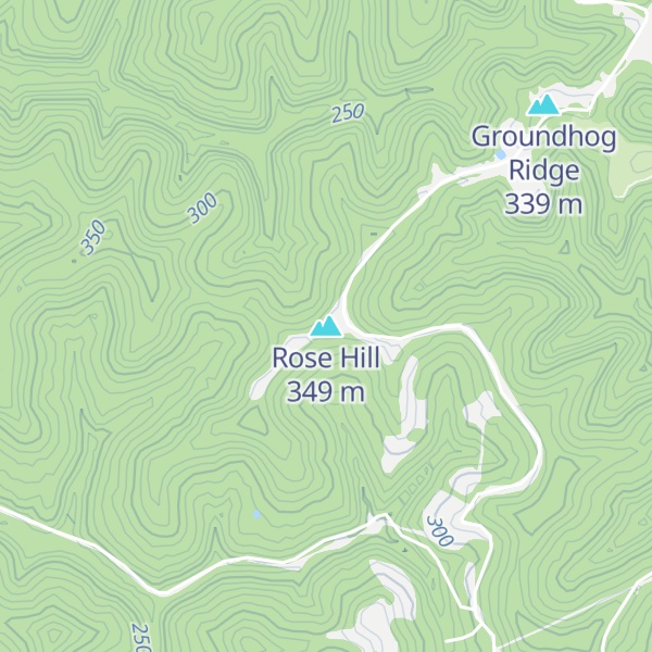 Map of Rose Hill