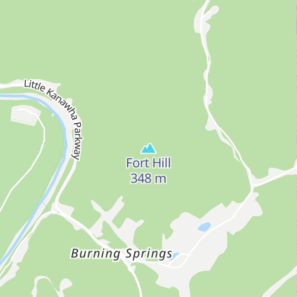 Map of Fort Hill