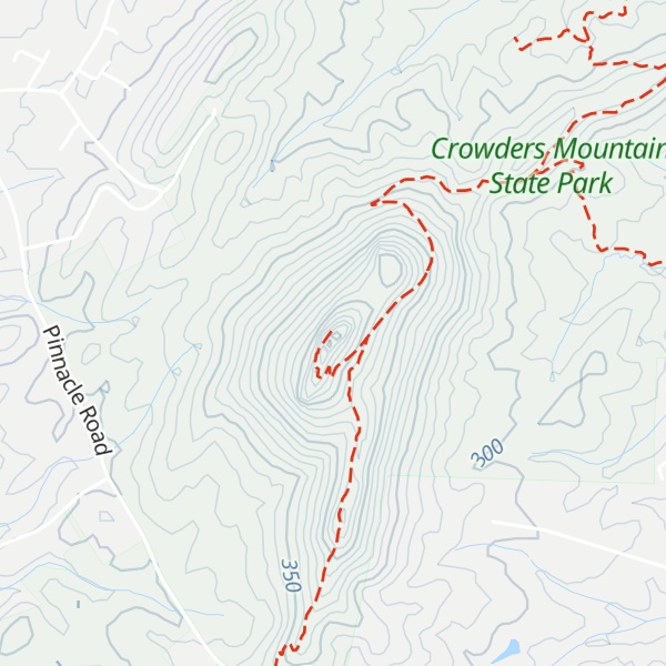 Map of Kings Pinnacle