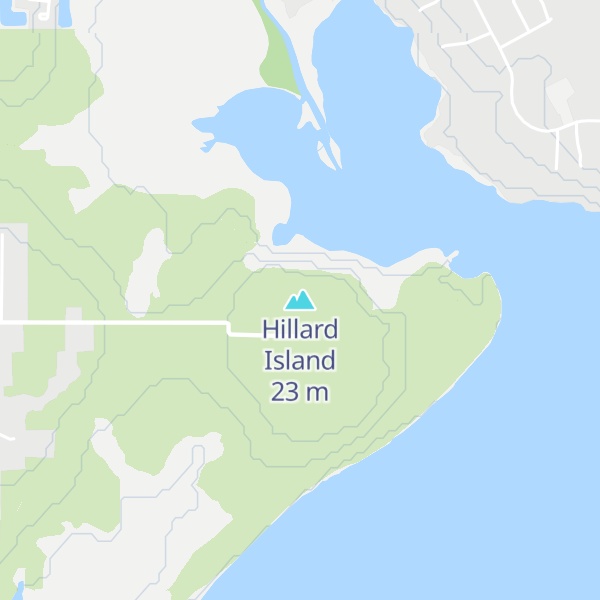 Map of Hillard Island