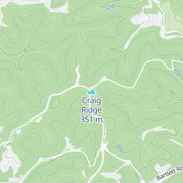 Map of Craig Ridge