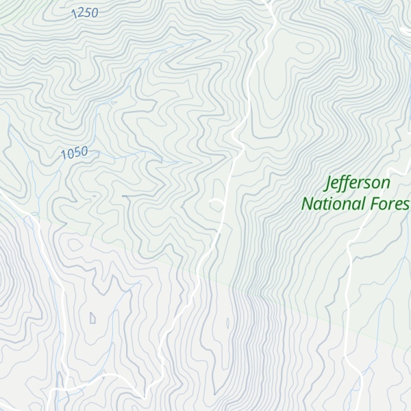 Map of Newlands Ridge