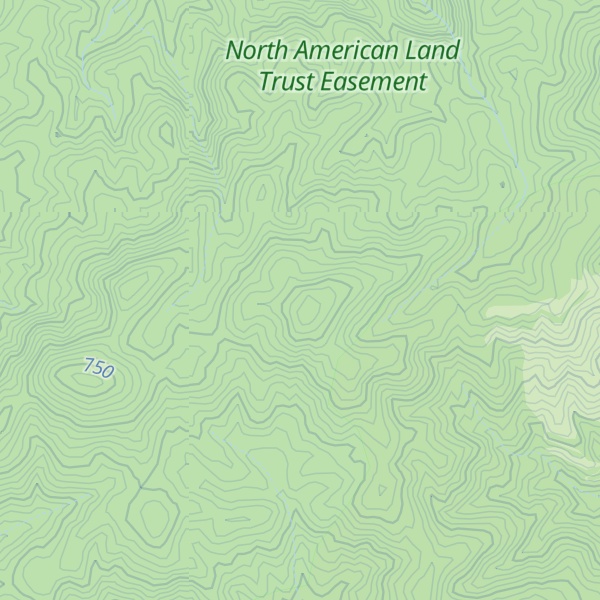 Map of Hickory Knob