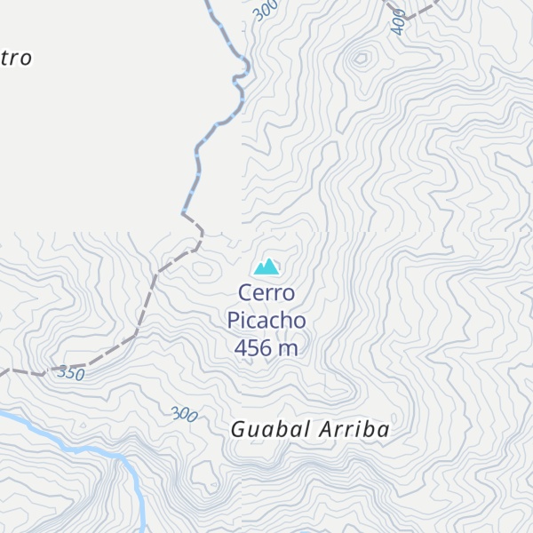 Map of Cerro Picacho