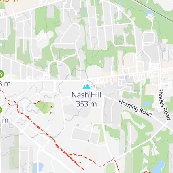 Map of Nash Hill