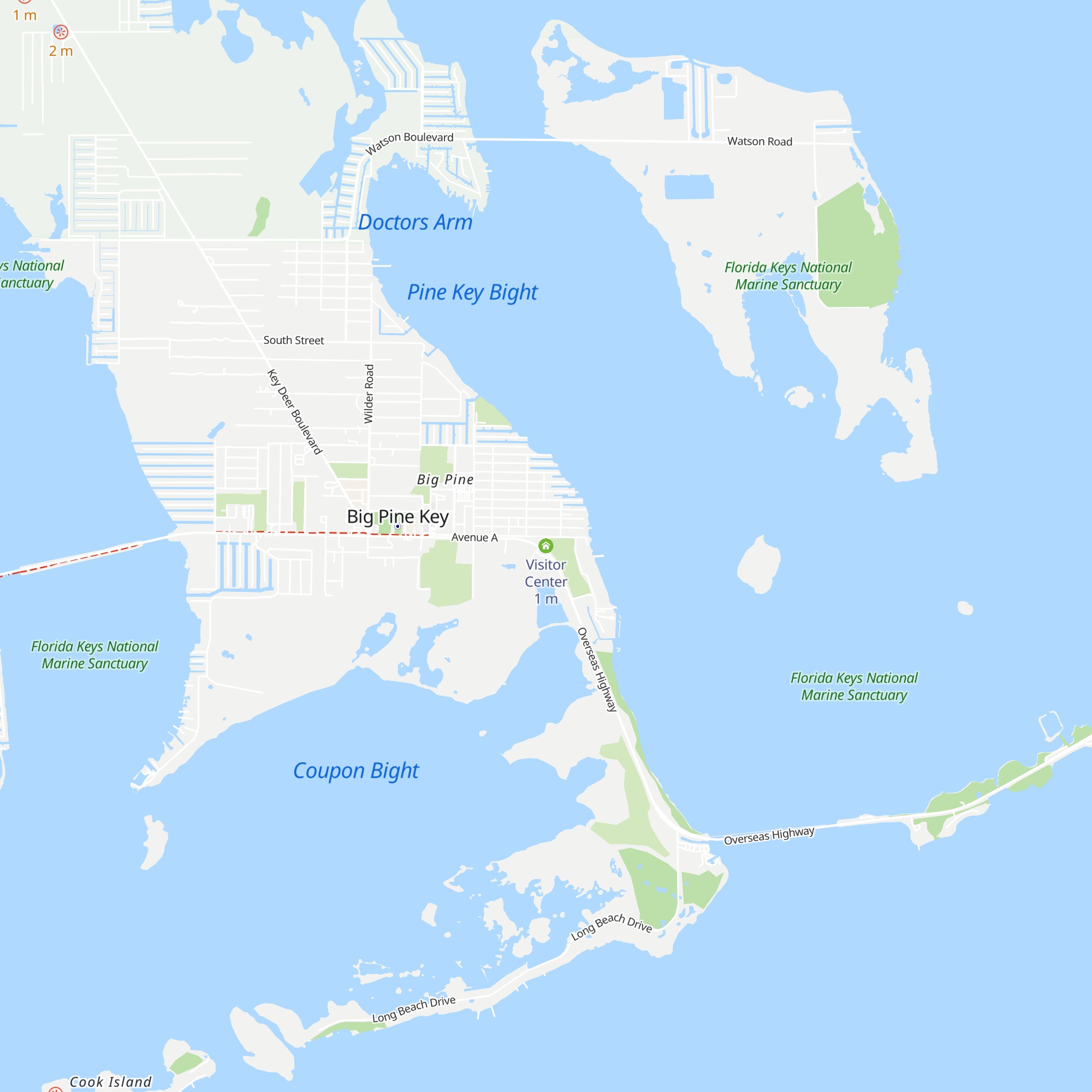 Visitor Center map