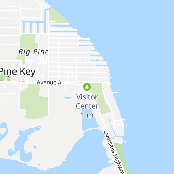 Map of Visitor Center