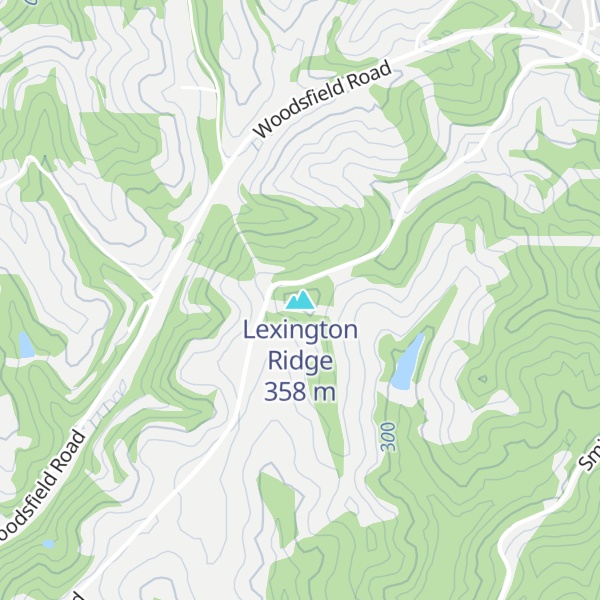 Map of Lexington Ridge