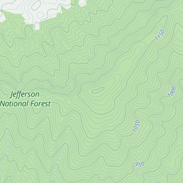 Map of Walker Mountain Lookout