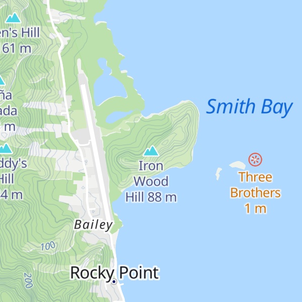 Map of Iron Wood Hill
